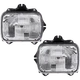  Driver and Passenger Side Headlight For Toyota Pickup 1987-1997