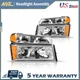 Headlight Assembly For 2004-2012 Chevrolet Colorado GMC Canyon Amber Reflector Headlight Assembly For 2004-2012 Chevrolet Colorado GMC Canyon Amber Reflector