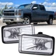 LED Fog Lights 6000K Bumper Lamps For Chevy Silverado 1500 2500 3500 2007-2014