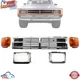 NEW FRONT GRILLE HEADLAMP DOOR BEZELS CORNER LIGHTS FOR 1987-1988 TOYOTA PICKUP