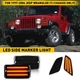 For Jeep 1997-2006 TJ Wrangler Smoke Bumper Fender Signal Side Marker Lights New