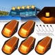 5Pcs For FORD F150 F250 F350 1973-1997 Roof Top Cab Lights Amber Marker Lights