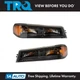 TRQ Parking Light Set Fits 04-12 Chevrolet GMC 06-08 Isuzu