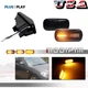 New Amber Dynamic Smoke LED Fender Side Marker Light For Honda Civic Si CRV Jazz