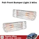 Front Bumper Lights Lamp Pair Fits Toyota Hilux LN85 LN90 Pickup UTE 1989-95 P09