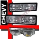 88-98 Chevy GMC C/K 1500 2500 3500 Silverado Sierra Pickup Bumper Signal Lights