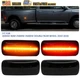 4PCS For 10-18 Dodge Ram 2500HD 3500HD Dually Bed LED Side Marker Lights Lamps