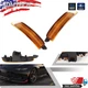 Amber Lens Front Side Marker Lights Housings Kit For 2016-2022 Mazda MX-5 Miata