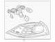 Genuine Mopar Rear Right Combination Lamp Light Assembly 8330A622