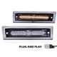 Front Side Marker Lights Smoke Fit For 81-91 GMC Chevy Pickup Truck LED