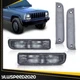 Smoke Corner Lights + Bumper Signal Lights Fit For 1997-2001 Jeep Cherokee XJ