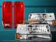 1992-1996 FORD BRONCO F-150 F250 F350 CORNER BUMPER HEADLIGHTS + Tail Lights