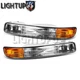 Park Signal Light for 1999-2007 GMC SIERRA YUKON XL Left Right Sides Pair