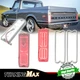 Clear Lens LED Rear Tail Brake Lights Taillamps For 1967-1972 Chevy & GMC Trucks