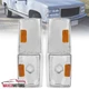 Corner Lights Fits 1988-1993 GMC C/K 1500 2500 3500 Yukon Sierra Clear Signal