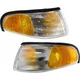 For 1994-1998 Ford Mustang Parking Light Driver and Passenger Side Pair DOT