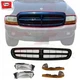 New Front Grille Headlights Signal Light 5pc Fits 1997-2004 Dakota 98-03 Durango