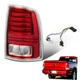 LED Tail Lights Compatible with 2013-2018 Dodge Chrome Red Right Passenger Side