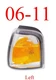06 11 Ford Ranger Left Park Light Assembly, Parking