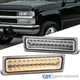 Fit 88-99 Chevy C10 C/K Tahoe Silverado Clear LED Bumper Lights Parking Lamps