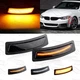 2PCS Smoke Len Turn Signal Lamp Front Bumper Reflector Light For BMW 3/4 Series