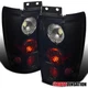 Fit 1997-2002 Ford Expedition Smoke Black Tail Lights Rear Brake Lamp Left+Right