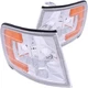 ANZO Corner Lights for 1994-1997 Honda Accord Euro Corner Lights Chrome w/ Amber