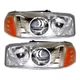 NEW PAIR OF HEADLIGHT FOR GMC YUKON XL 1500 DENALI 2001-2006 15218078 15218077