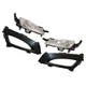 LH+RH For 2011-2013 Kia Optima Front Bumper Driving Fog Lights Lamps w/ Covers