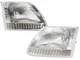 Fits 1997-2004 F150 F250 1997-2002 Expedition Headlamp PAIR  FO2503139 FO2502139