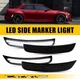 4PC Fit 15-23 Chrysler Front 300 Rear Dynamic White LED Bumper Marker Side Light 4PC Fit 15-23 Chrysler Front 300 Rear Dynamic White LED Bumper Marker Side Light