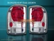 1993-1997 FORD RANGER ALTEZZA TAIL LIGHTS CLEAR 1994 1995 1996 NEW