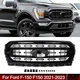 UM Agate Black Front Bumper Grille Grill For 2021 2022 2023 Ford F-150 F150 New