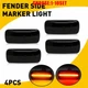 Smoke LED Fender Marker Light For 10-18 Dodge Ram 2500 3500HD Dually Bed 4-20X