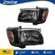 For 2001-2004 Toyota Tacoma Headlight Assembly + Signal Light Assembly Halogen