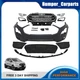 Fit For 2018-2022 Ford Ecosport Front Bumper Cover & Grille Kit Fog Light 14Pcs