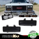 White DRL Dynamic Amber Signal Lights Smoke For Chevy GMC Van Jimmy Pickup Truck