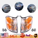 For TOYOTA Sequoia 2001-2004 Pair Turn Signal Lights L+R Halogen Parking Lamps