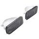 Turn Signal Light Smoked Black Lens For Chevy Camaro Z28 85-92 LH & RH Set of 2