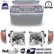 Headlight Set with Corner Lights and Bulb For 1998-2000 Nissan Frontier