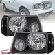 Fits 2001-2011 Ford Ranger Black Headlights Corner Lights Turn Signal 01-11 L+R