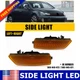 Fits 2010-2014 VW MK6 Golf GTI Amber Lens Side Marker Light Housings 5K0-945-072