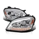 SPEC-D TUNING Chrome Projector Headlights w/LED Sequential Signal Compatible ...
