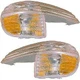  Driver and Passenger Side Corner Light For Ford Explorer 1995-2001