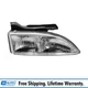 Right Headlight Assembly For 1995-1999 Chevrolet Cavalier GM2503130