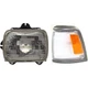 Headlight Kit For 1992-1995 Toyota Pickup Left 2WD 2Pc