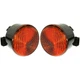 Turn Signal Light Set For 2007-2013 Jeep Wrangler Front Left and Right with Bulb