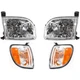Turn Signal Headlight Kit Halogen For 2000-2004 Toyota Tundra Base Limited SR5