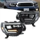 VLAND Pair LED Projector Headlights Set For 2012-2015 Toyota Tacoma W/Animation