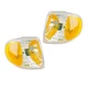 Parking Corner Signal Lights Pair Set for 98-01 Mercury Mountaineer Left & Right